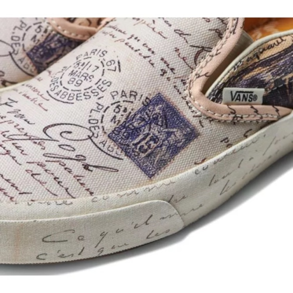 Vans Van Gogh The Letters Slip On Sneakers NWT - Picture 4 of 8